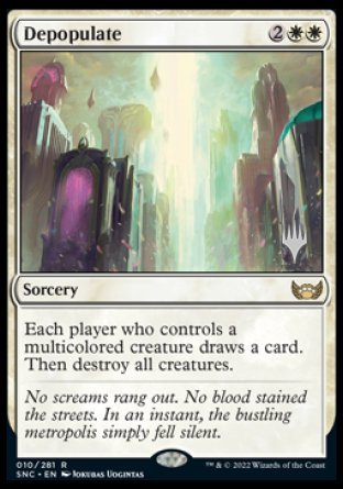 Depopulate (Promo Pack) [Streets of New Capenna Promos] | Good Games Morley