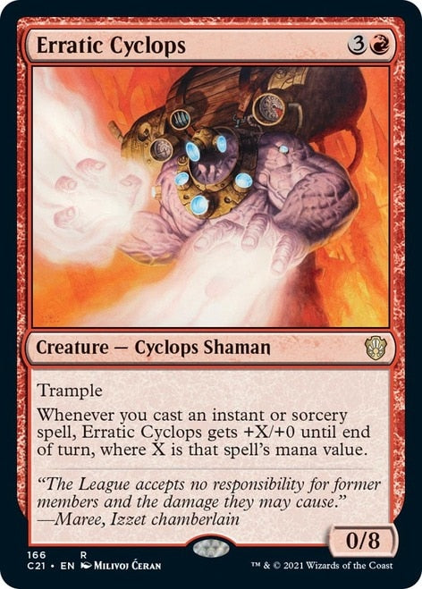 Erratic Cyclops [Commander 2021] | Good Games Morley