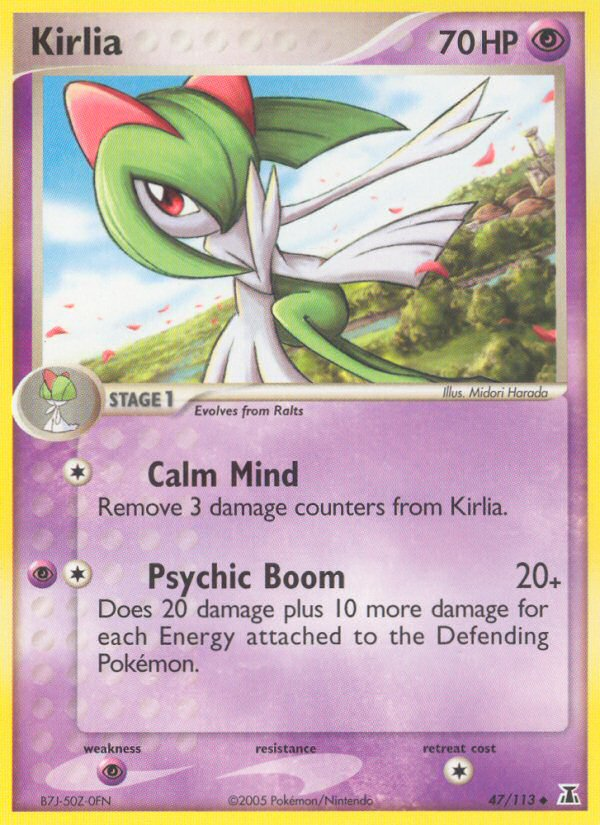 Kirlia (47/113) [EX: Delta Species] | Good Games Morley