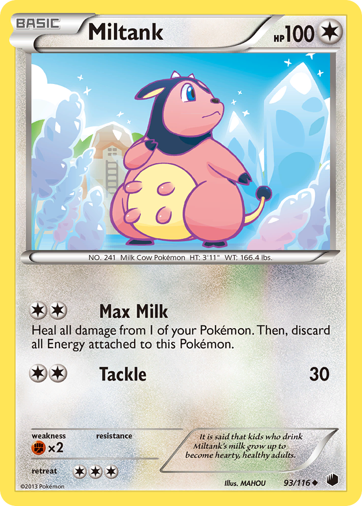 Miltank (93/116) [Black & White: Plasma Freeze] | Good Games Morley