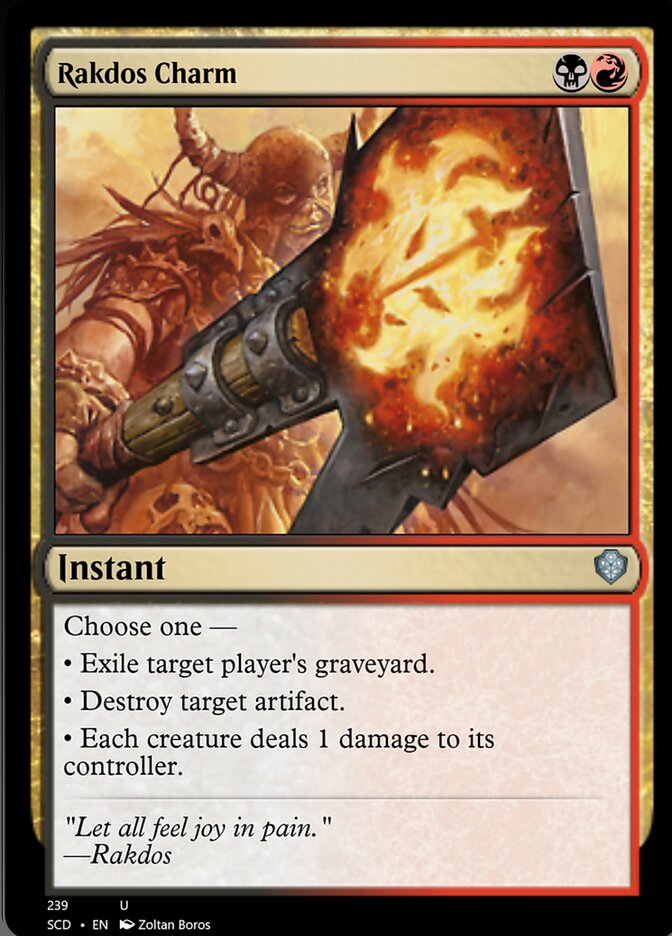 Rakdos Charm [Starter Commander Decks] | Good Games Morley