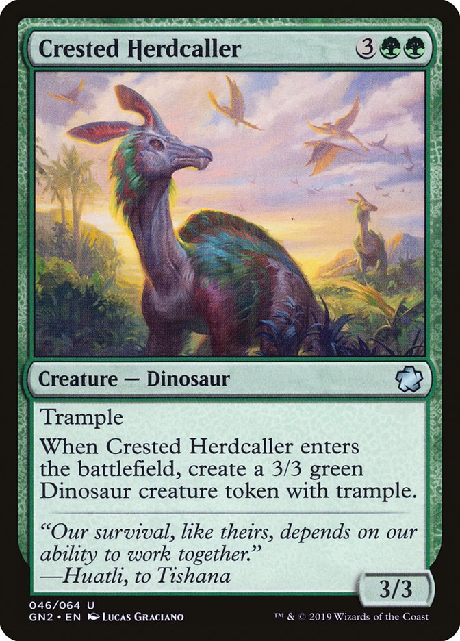 Crested Herdcaller [Game Night 2019] | Good Games Morley