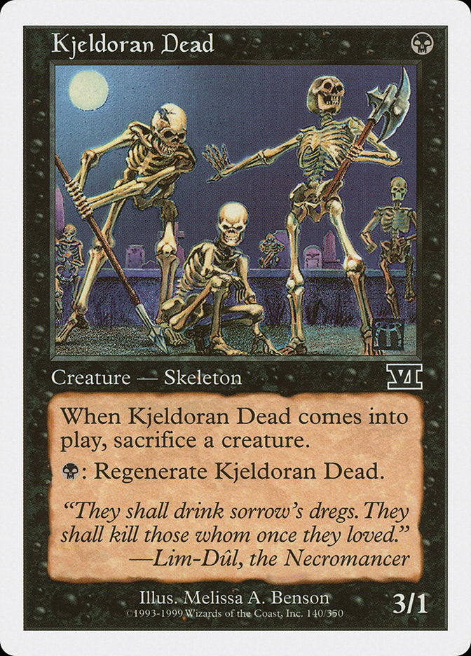 Kjeldoran Dead [Classic Sixth Edition] | Good Games Morley
