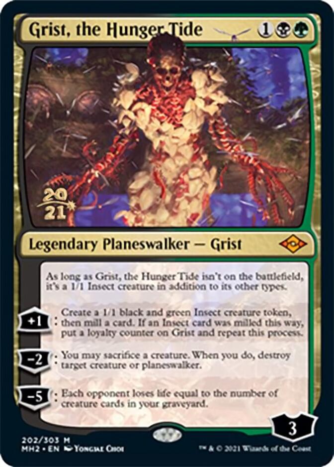 Grist, the Hunger Tide [Modern Horizons 2 Prerelease Promos] | Good Games Morley