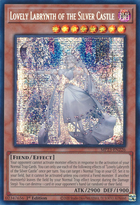 Lovely Labrynth of the Silver Castle [MP23-EN226] Prismatic Secret Rare | Good Games Morley