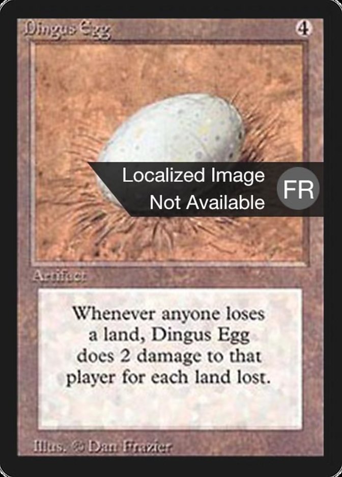 Dingus Egg [Foreign Black Border] | Good Games Morley