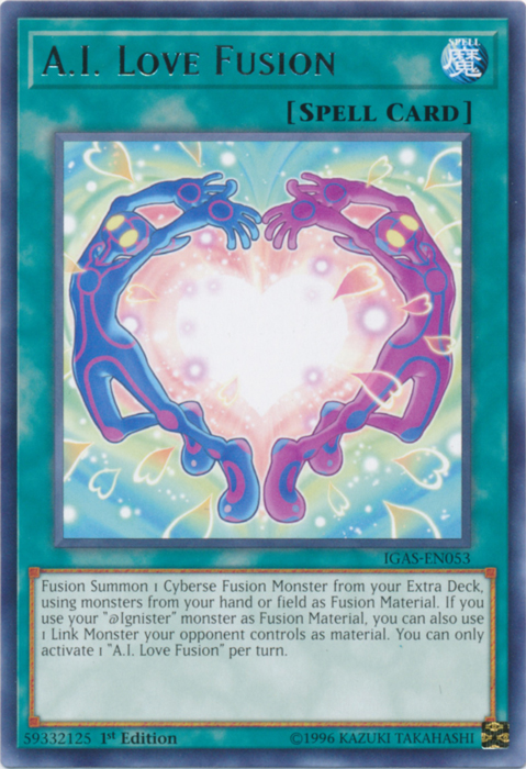 A.I. Love Fusion [IGAS-EN053] Rare | Good Games Morley