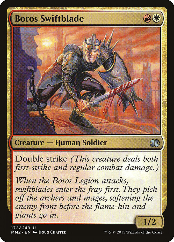 Boros Swiftblade [Modern Masters 2015] | Good Games Morley