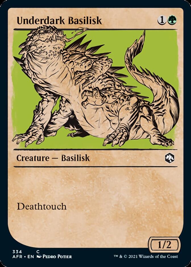 Underdark Basilisk (Showcase) [Dungeons & Dragons: Adventures in the Forgotten Realms] | Good Games Morley