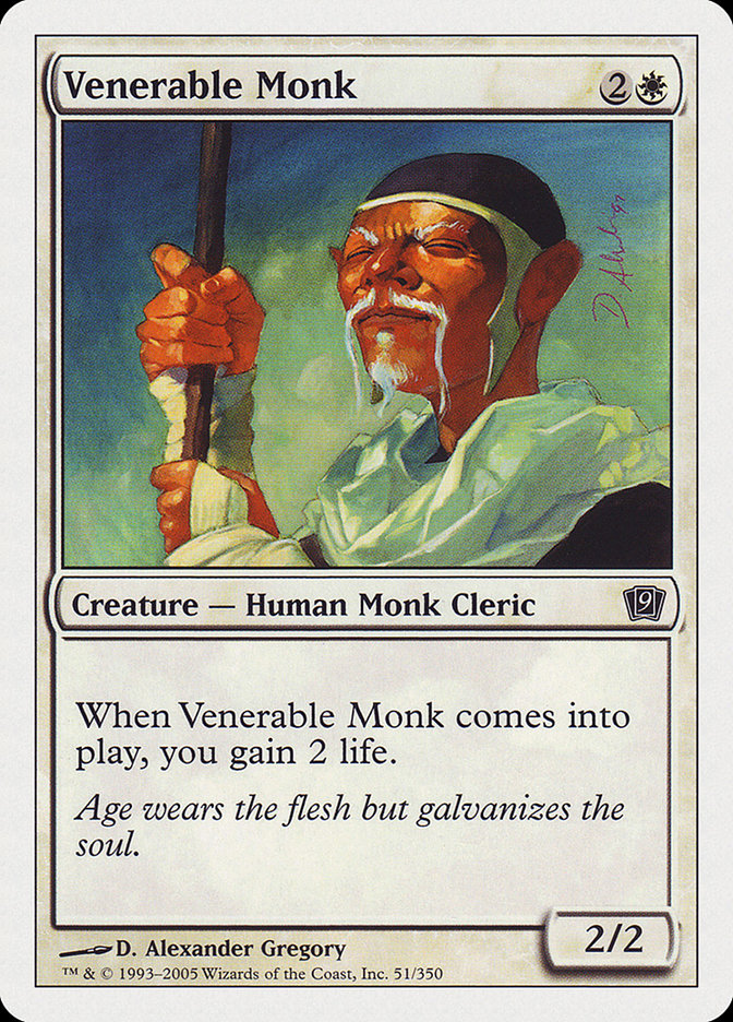 Venerable Monk [Ninth Edition] | Good Games Morley