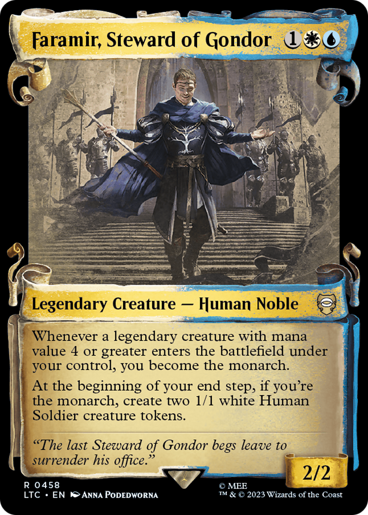 Faramir, Steward of Gondor [The Lord of the Rings: Tales of Middle-Earth Commander Showcase Scrolls] | Good Games Morley