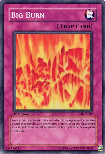 Big Burn [IOC-047] Super Rare | Good Games Morley