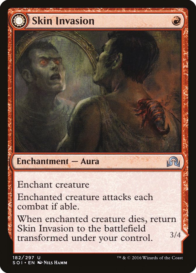Skin Invasion // Skin Shedder [Shadows over Innistrad] | Good Games Morley