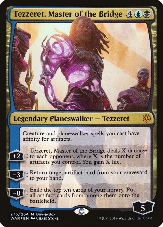 Tezzeret, Master of the Bridge (Buy-A-Box) [War of the Spark] | Good Games Morley