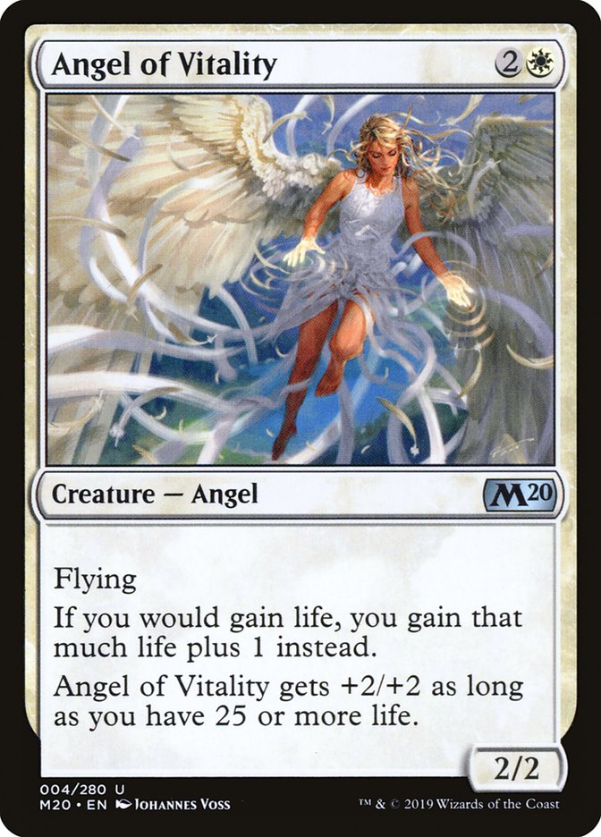 Angel of Vitality [Core Set 2020] | Good Games Morley