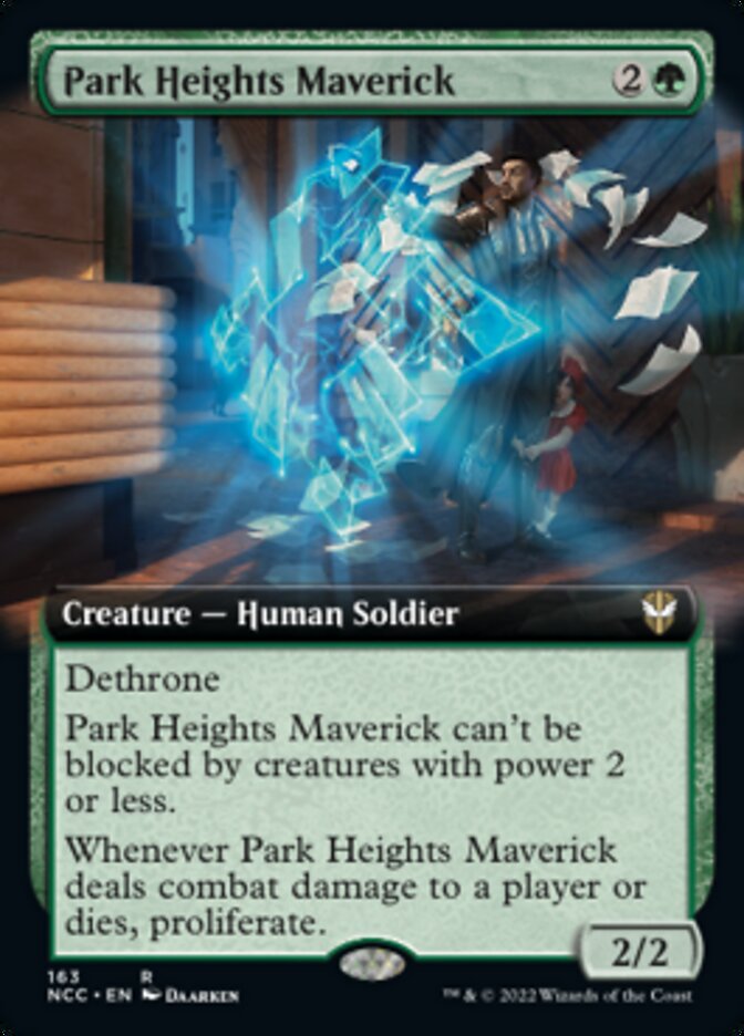 Park Heights Maverick (Extended Art) [Streets of New Capenna Commander] | Good Games Morley