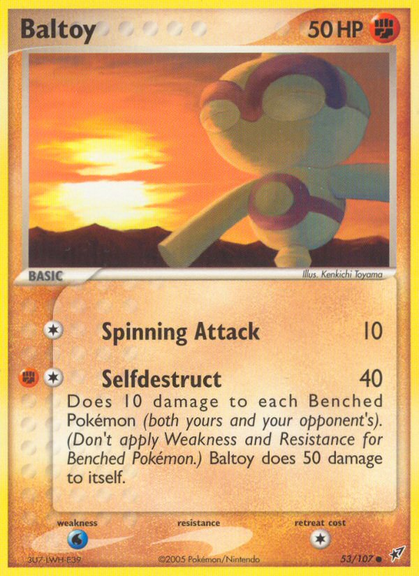 Baltoy (53/107) [EX: Deoxys] | Good Games Morley