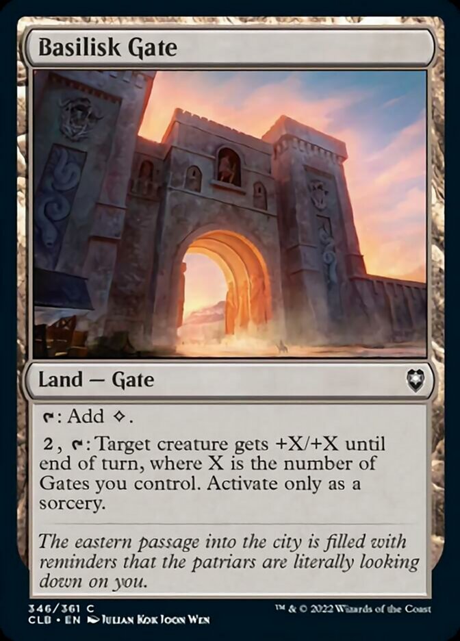 Basilisk Gate [Commander Legends: Battle for Baldur's Gate] | Good Games Morley