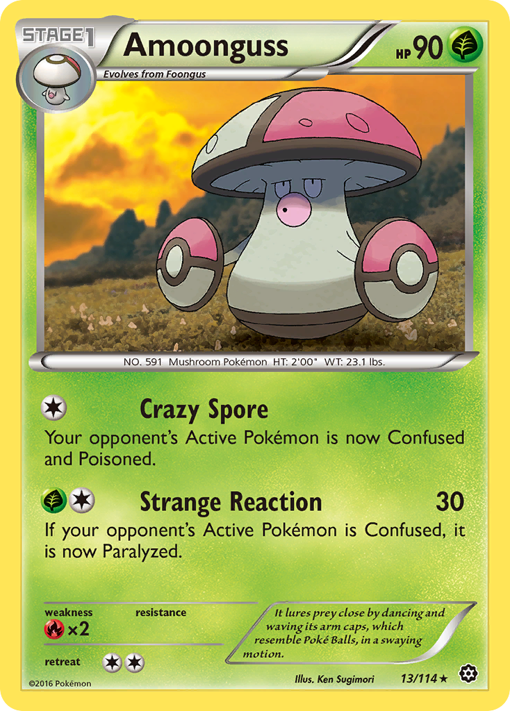 Amoonguss (13/114) [XY: Steam Siege] | Good Games Morley