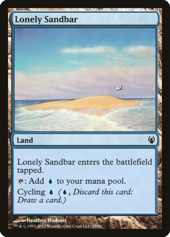 Lonely Sandbar [Duel Decks: Izzet vs. Golgari] | Good Games Morley