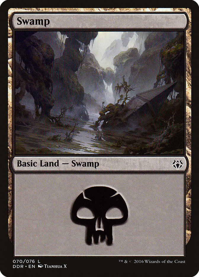 Swamp (70) [Duel Decks: Nissa vs. Ob Nixilis] | Good Games Morley