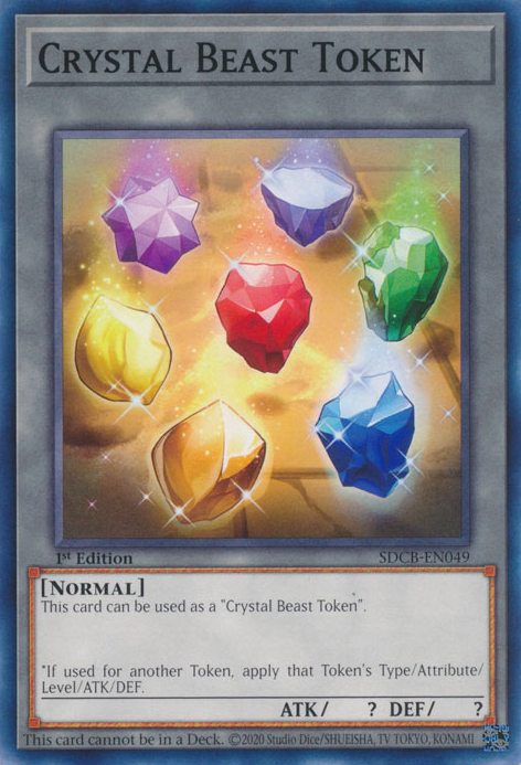 Crystal Beast Token [SDCB-EN049] Common | Good Games Morley