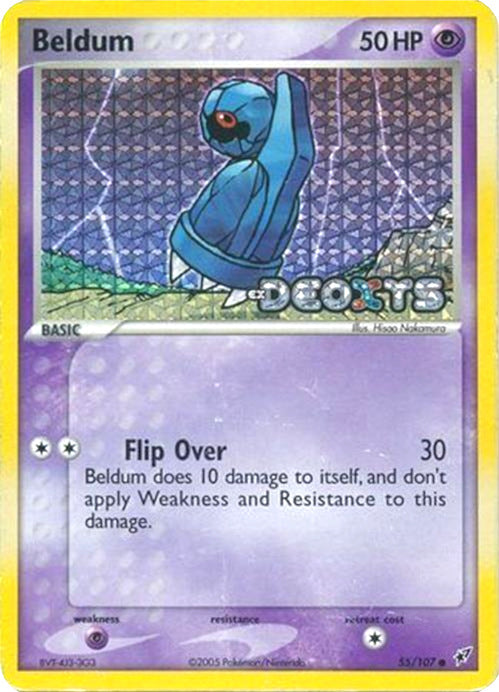 Beldum (55/107) (Stamped) [EX: Deoxys] | Good Games Morley