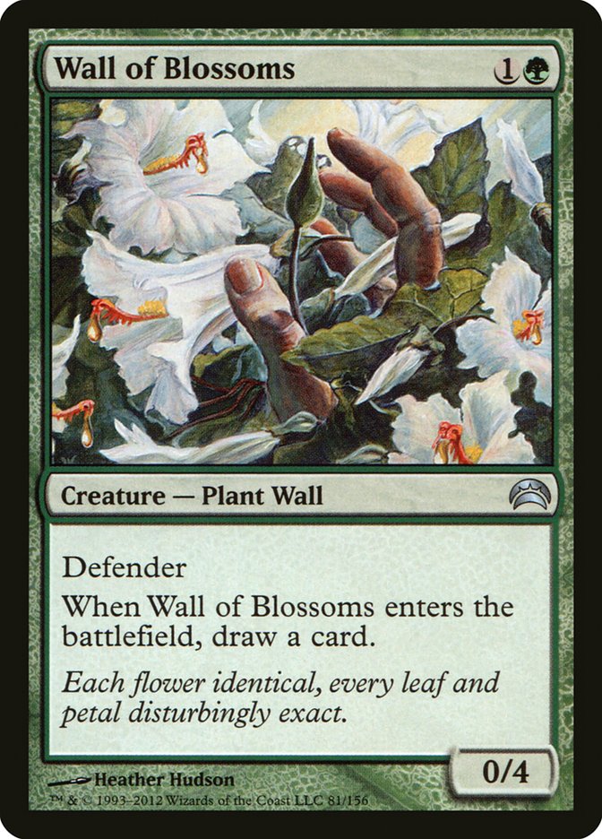 Wall of Blossoms [Planechase 2012] | Good Games Morley
