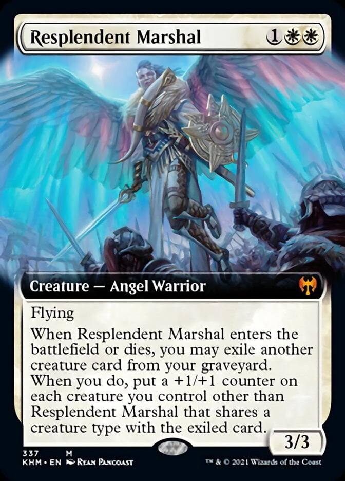 Resplendent Marshal (Extended Art) [Kaldheim] | Good Games Morley