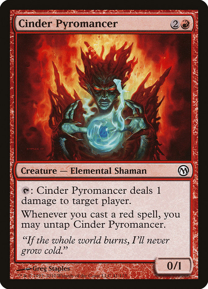 Cinder Pyromancer [Duels of the Planeswalkers] | Good Games Morley