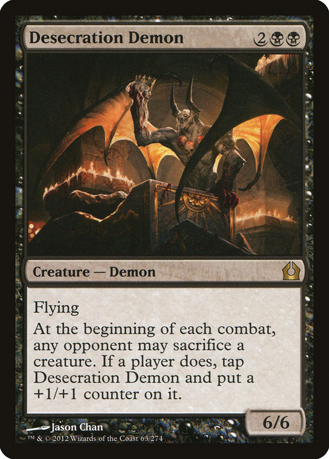 Desecration Demon [Return to Ravnica] | Good Games Morley