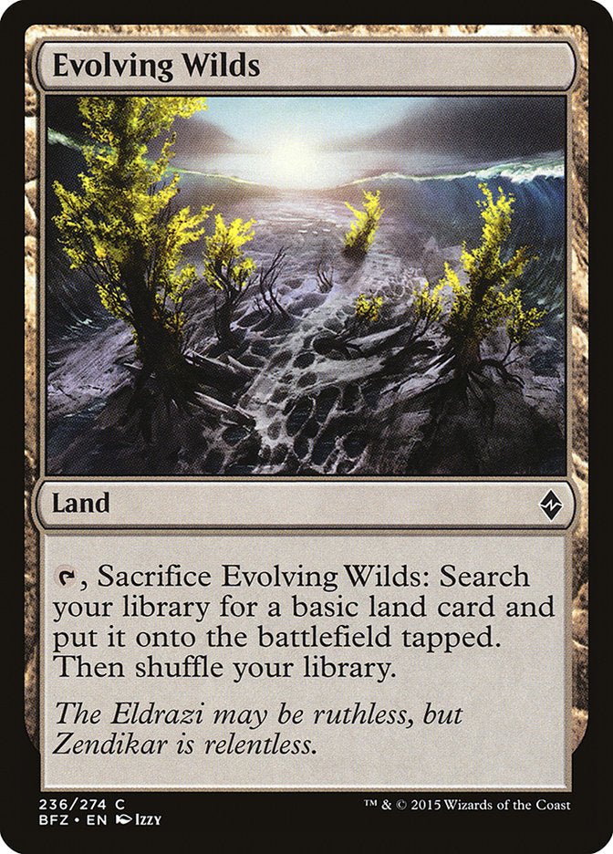 Evolving Wilds [Battle for Zendikar] | Good Games Morley