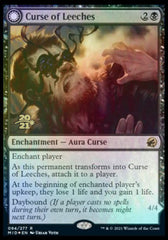 Curse of Leeches // Leeching Lurker [Innistrad: Midnight Hunt Prerelease Promos] | Good Games Morley