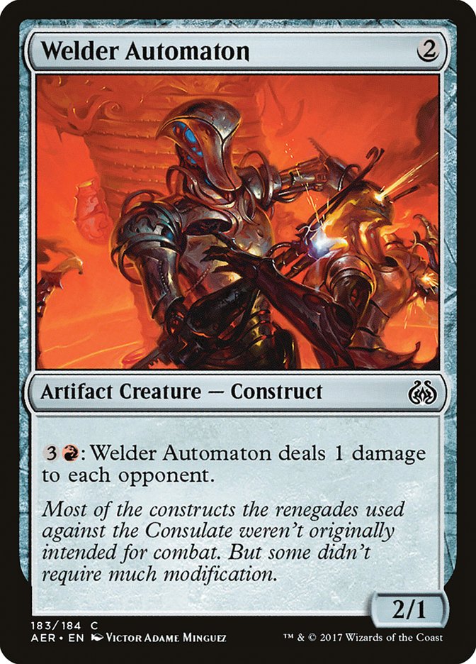 Welder Automaton [Aether Revolt] | Good Games Morley