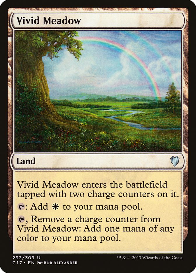 Vivid Meadow [Commander 2017] | Good Games Morley