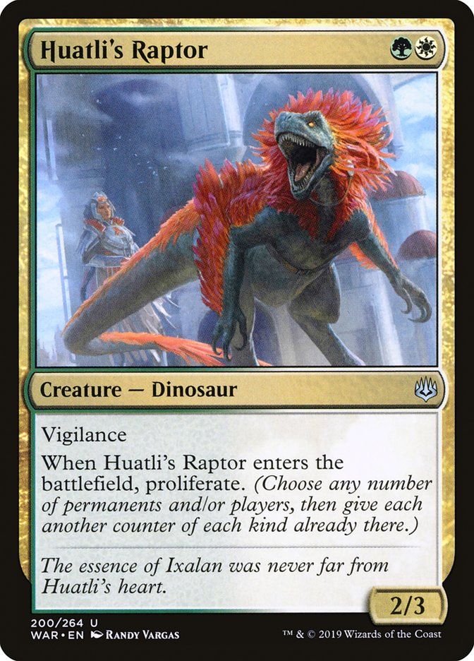 Huatli's Raptor [War of the Spark] | Good Games Morley