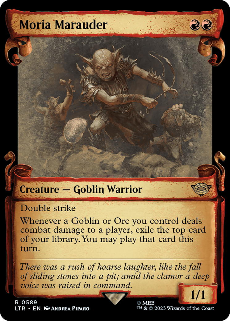 Moria Marauder [The Lord of the Rings: Tales of Middle-Earth Showcase Scrolls] | Good Games Morley