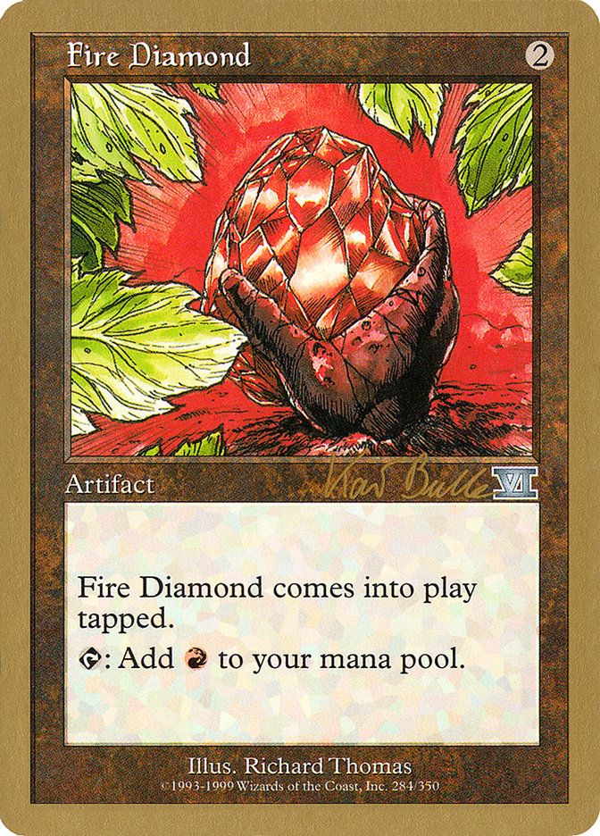 Fire Diamond (Kai Budde) [World Championship Decks 1999] | Good Games Morley