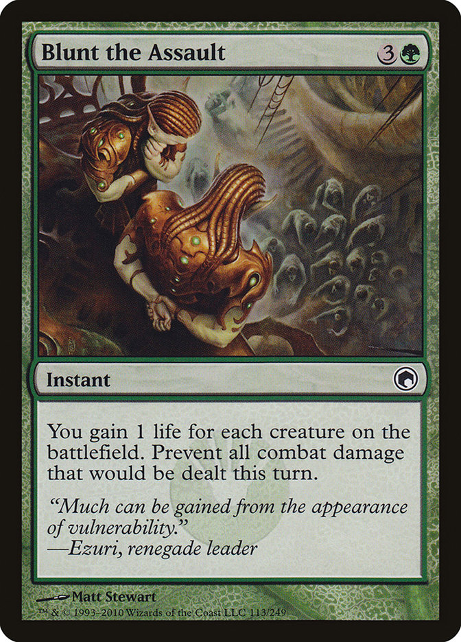 Blunt the Assault [Scars of Mirrodin] | Good Games Morley