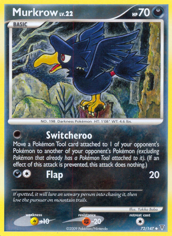 Murkrow (72/147) [Platinum: Supreme Victors] | Good Games Morley
