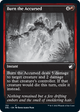 Burn the Accursed [Innistrad: Double Feature] | Good Games Morley