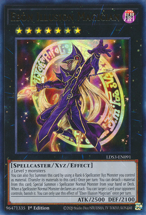 Ebon Illusion Magician [LDS3-EN091] Ultra Rare | Good Games Morley