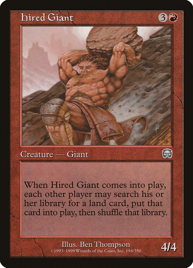 Hired Giant [Mercadian Masques] | Good Games Morley