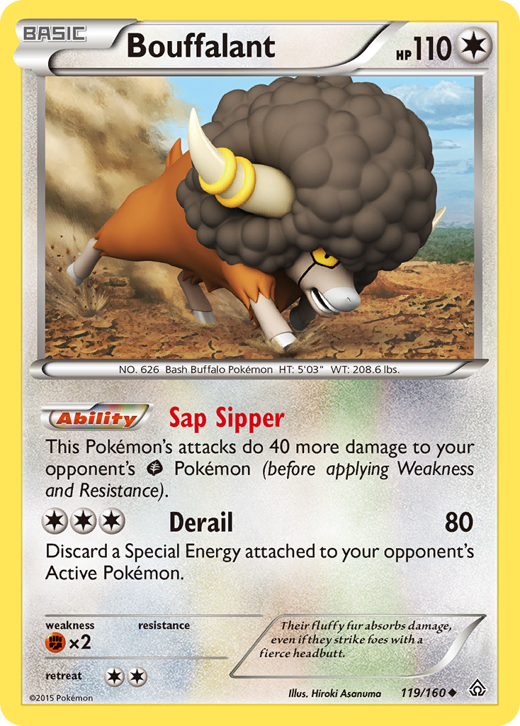 Bouffalant (119/160) [XY: Primal Clash] | Good Games Morley