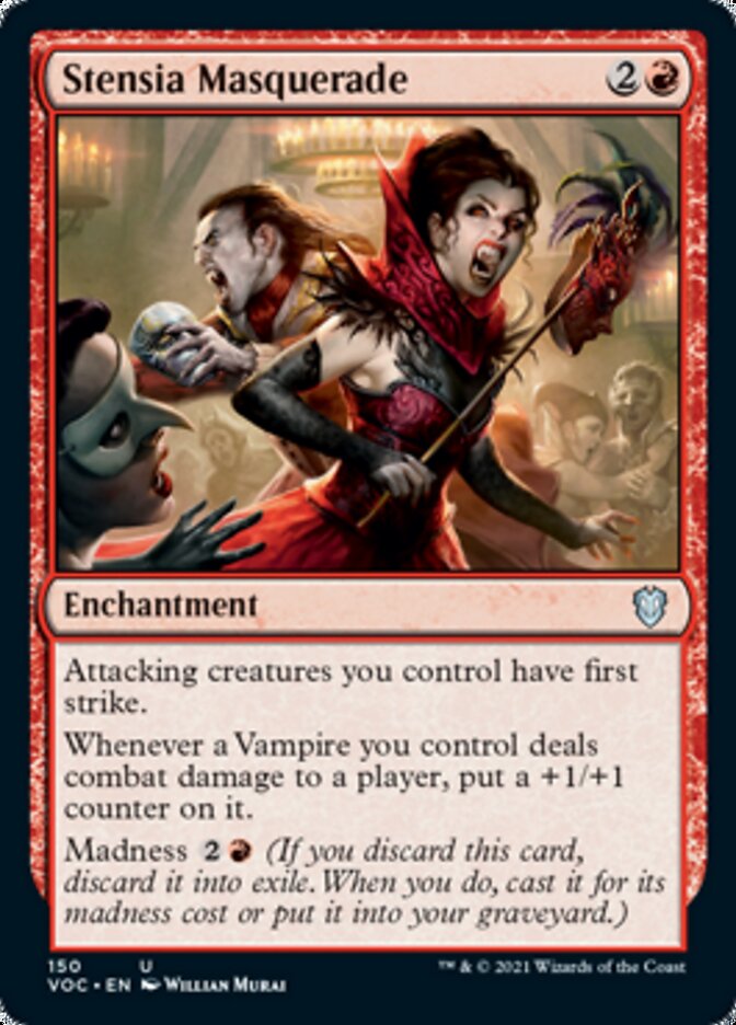 Stensia Masquerade [Innistrad: Crimson Vow Commander] | Good Games Morley