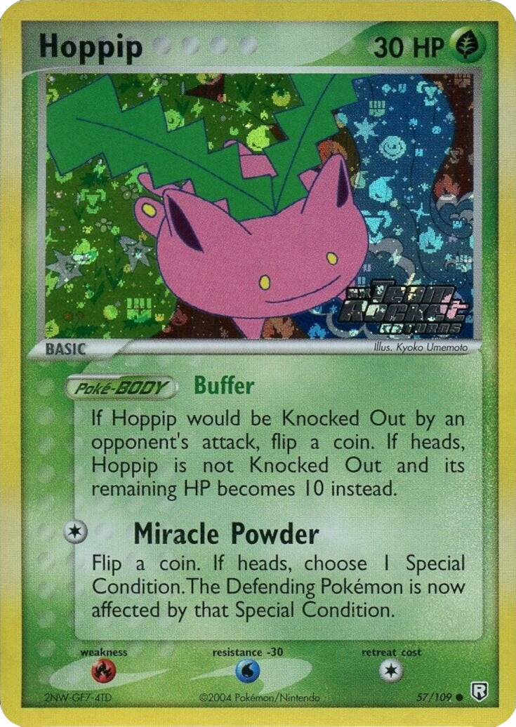 Hoppip (57/109) (Stamped) [EX: Team Rocket Returns] | Good Games Morley