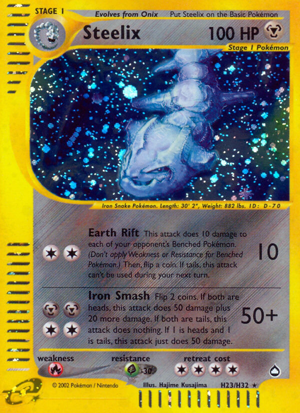 Steelix (H23/H32) [Aquapolis] | Good Games Morley