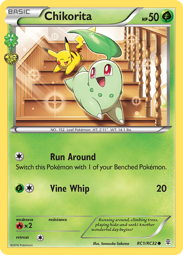 Chikorita (RC1/RC32) [XY: Generations] | Good Games Morley