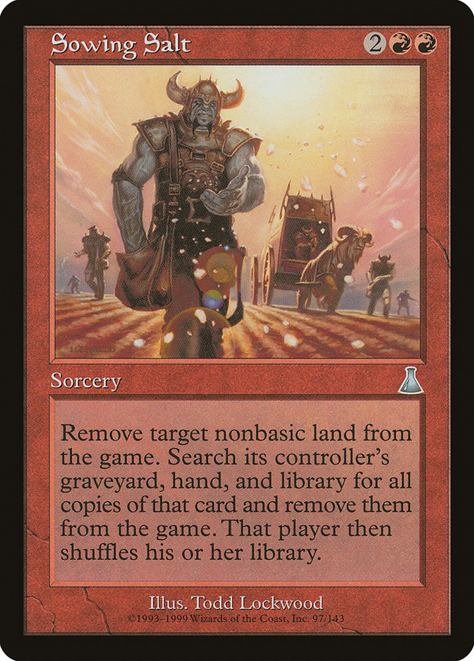 Sowing Salt [Urza's Destiny] | Good Games Morley