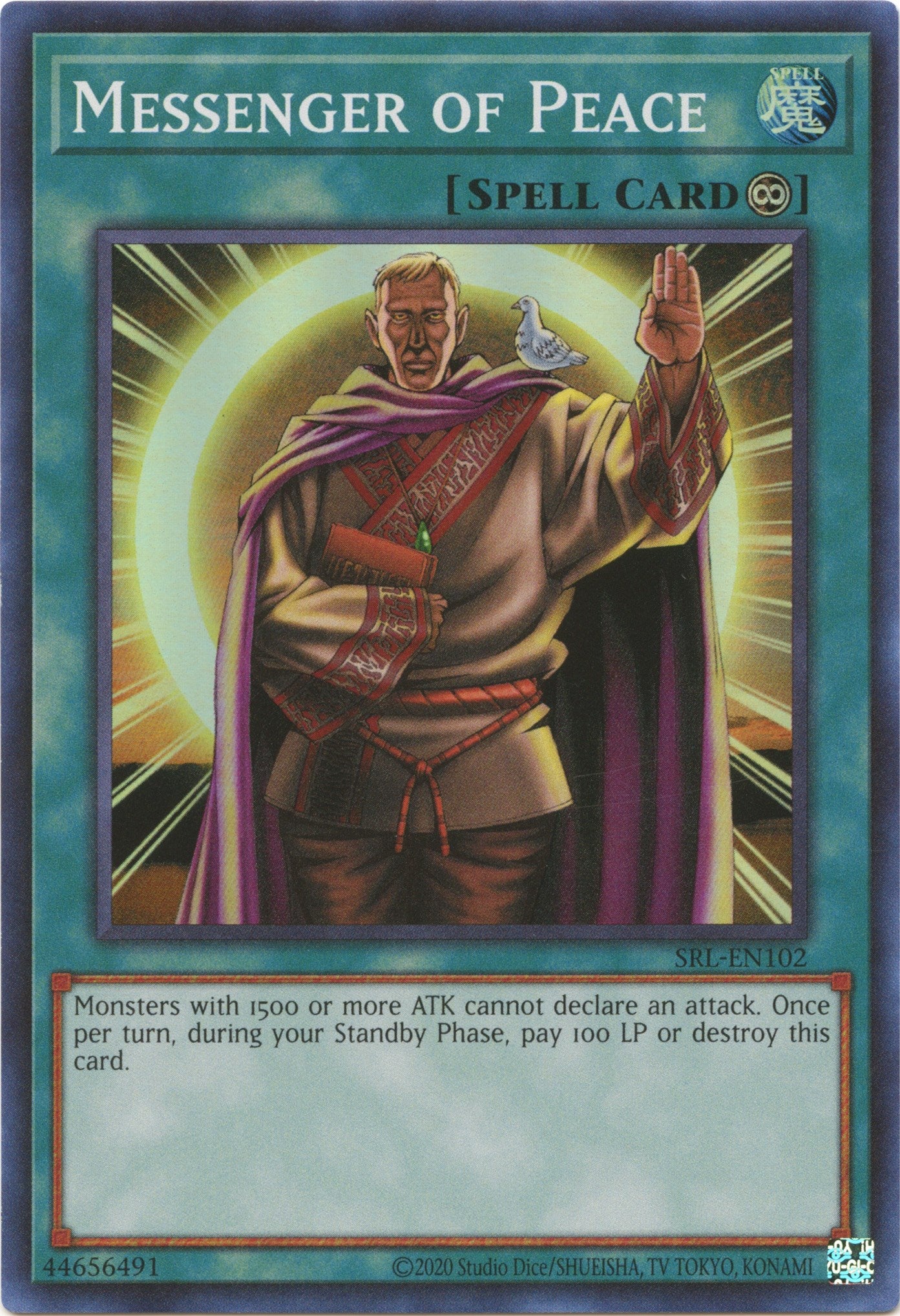 Messenger of Peace (25th Anniversary) [SRL-EN102] Super Rare | Good Games Morley